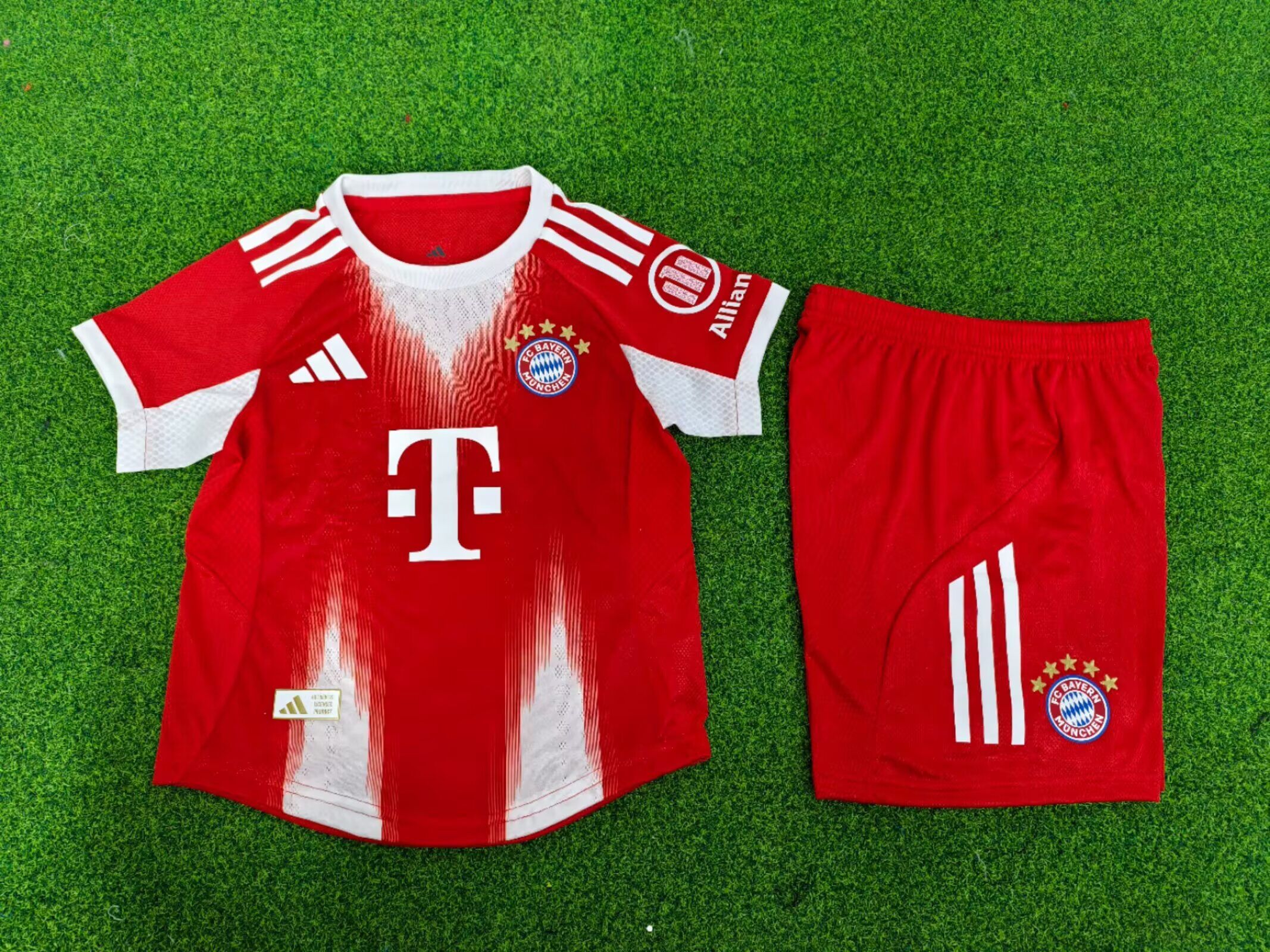 Kids-Bayern Munich 25/26 Home Soccer Jersey(Player)